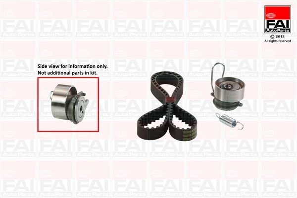 FAI AUTOPARTS Zobsiksnas komplekts TBK501